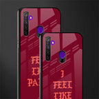 i feel like pablo glass case for realme 5i image-2