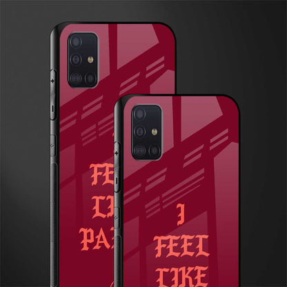 i feel like pablo glass case for samsung galaxy a71 image-2