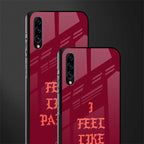 i feel like pablo glass case for samsung galaxy a70s image-2