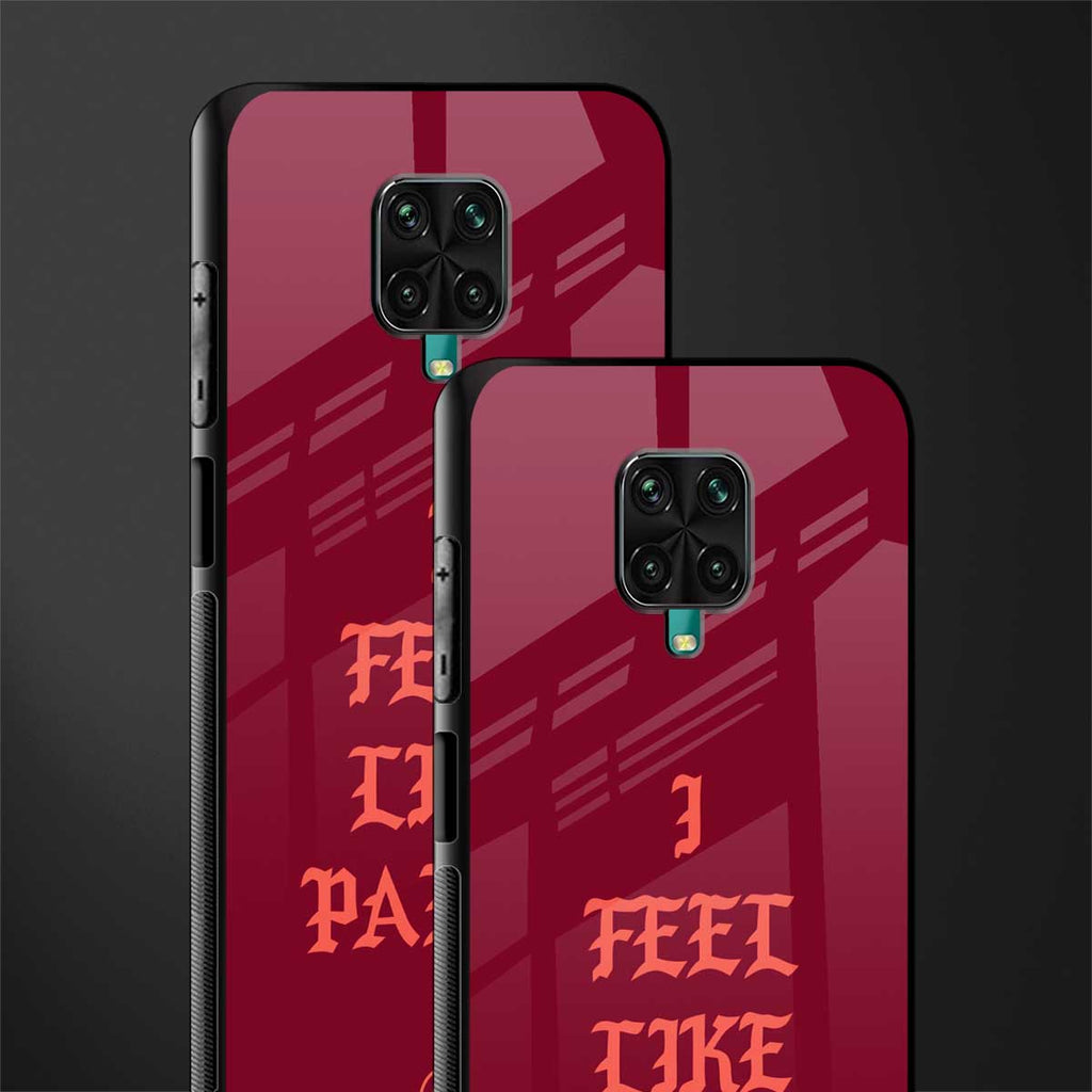 i feel like pablo glass case for redmi note 9 pro image-2