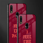 i feel like pablo glass case for redmi note 7 image-2