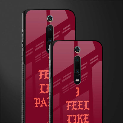 i feel like pablo glass case for redmi k20 image-2