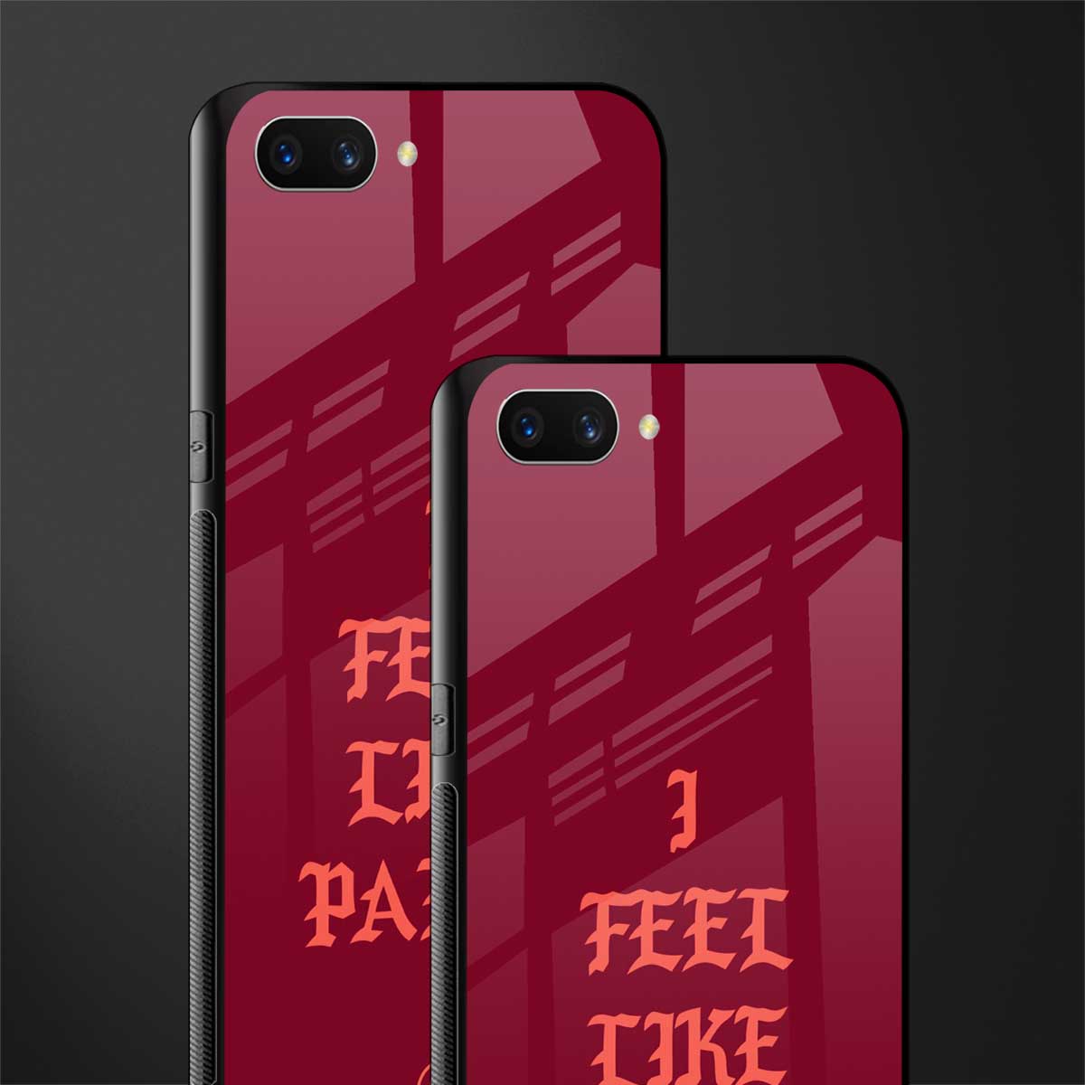 i feel like pablo glass case for oppo a3s image-2