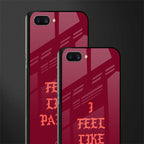 i feel like pablo glass case for realme c1 image-2