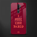 i feel like pablo glass case for oppo a9 2020 image