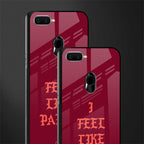 i feel like pablo glass case for oppo a12 image-2