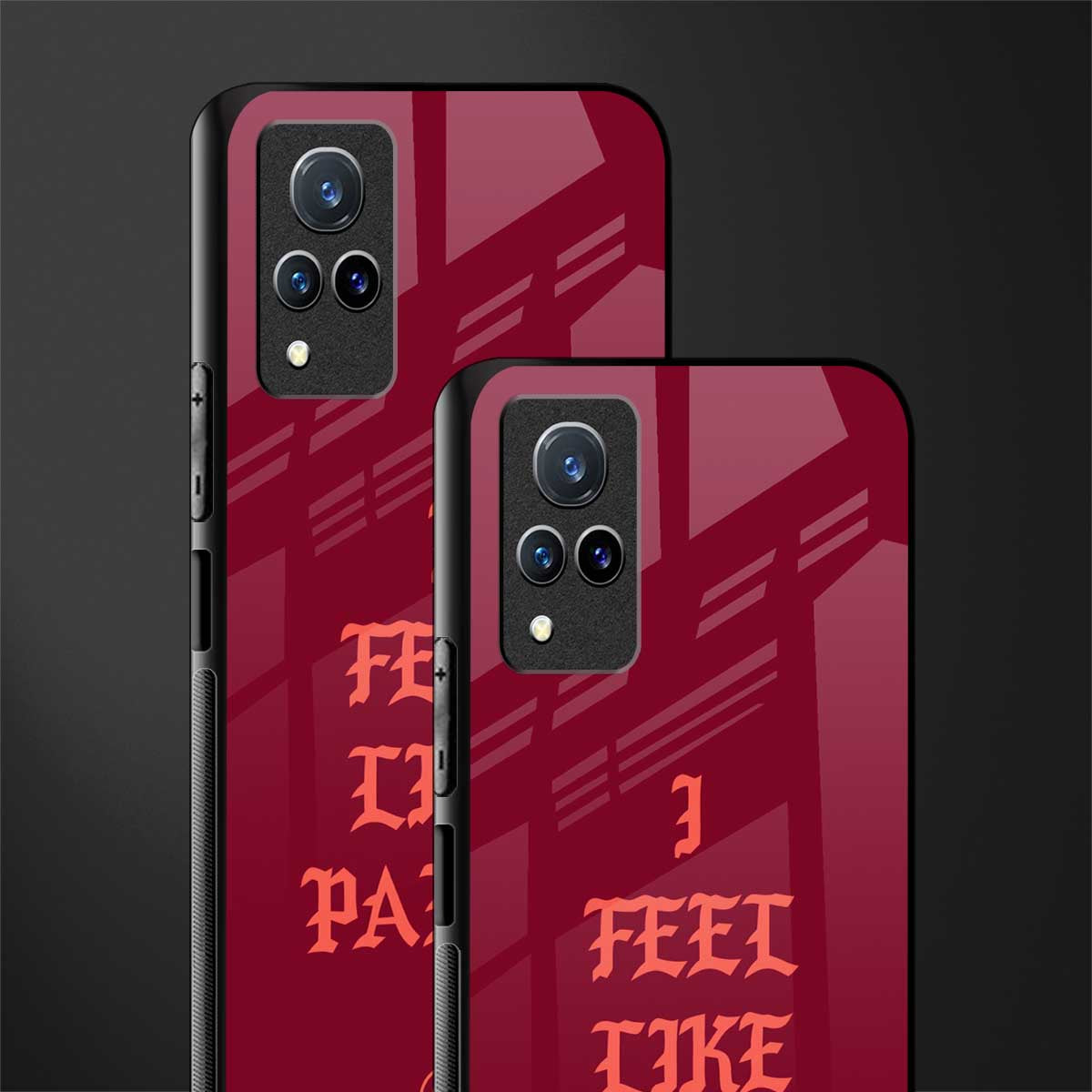 i feel like pablo glass case for vivo v21 5g image-2