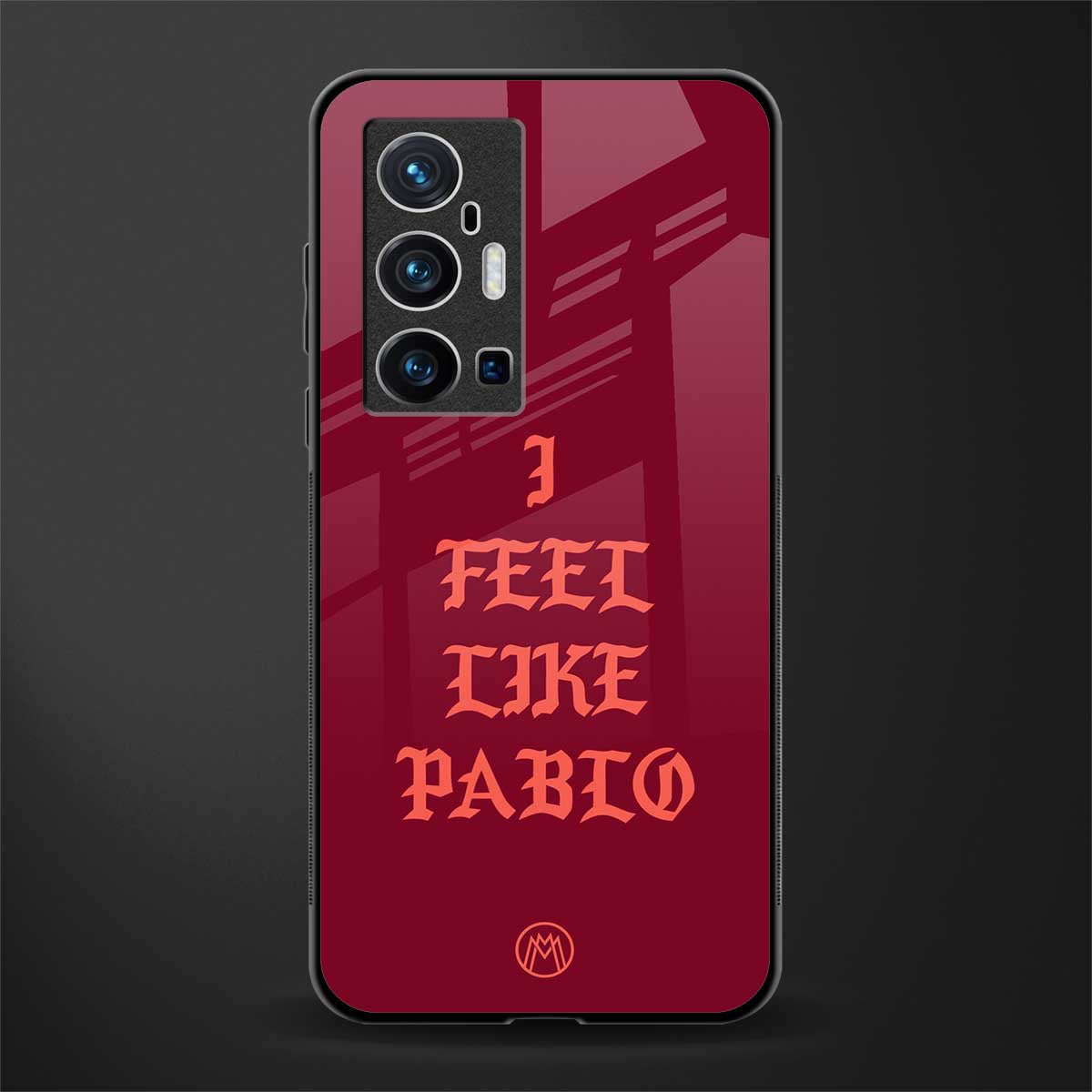 i feel like pablo glass case for vivo x70 pro plus image