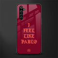 i feel like pablo glass case for realme x50 pro image
