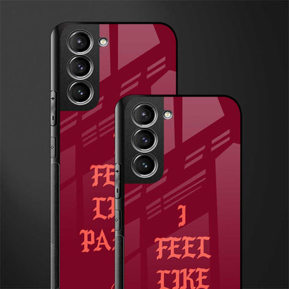 i feel like pablo glass case for samsung galaxy s21 fe 5g image-2