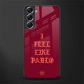 i feel like pablo glass case for samsung galaxy s21 image