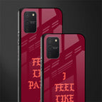 i feel like pablo glass case for samsung galaxy a91 image-2