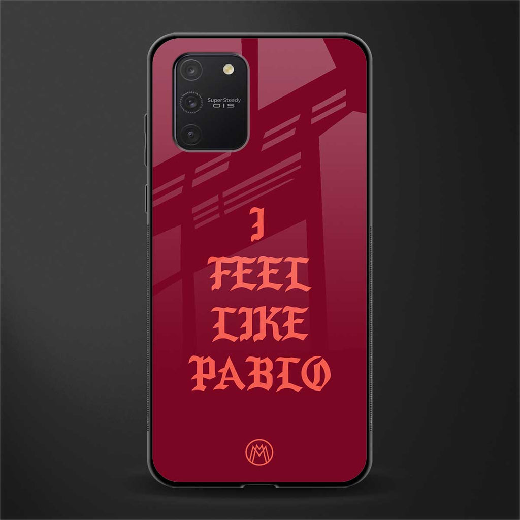 i feel like pablo glass case for samsung galaxy s10 lite image