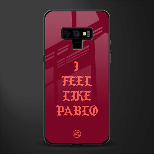 i feel like pablo glass case for samsung galaxy note 9 image
