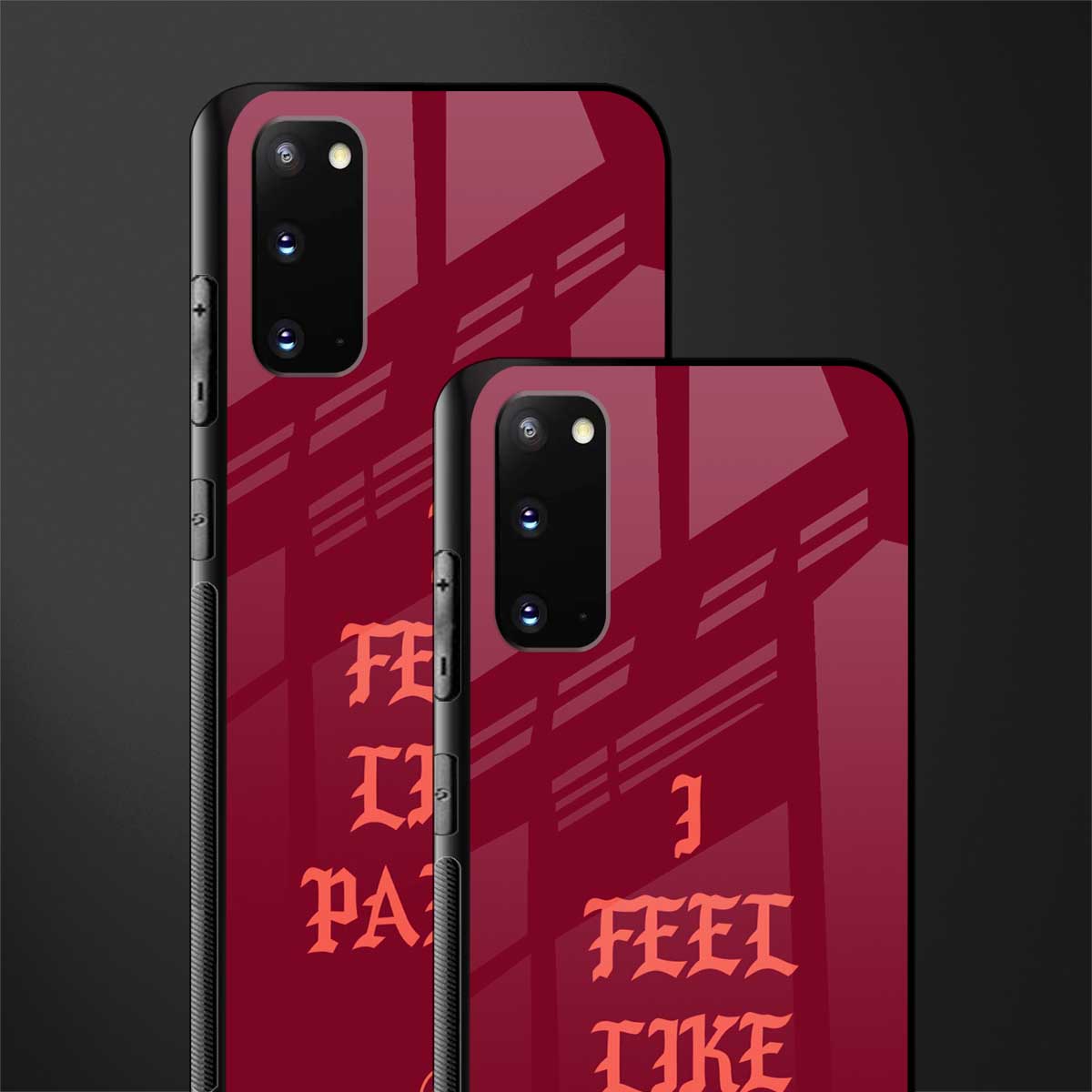 i feel like pablo glass case for samsung galaxy s20 image-2