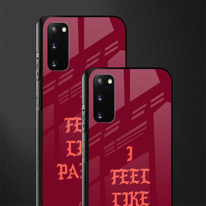 i feel like pablo glass case for samsung galaxy s20 image-2