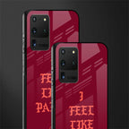 i feel like pablo glass case for samsung galaxy s20 ultra image-2