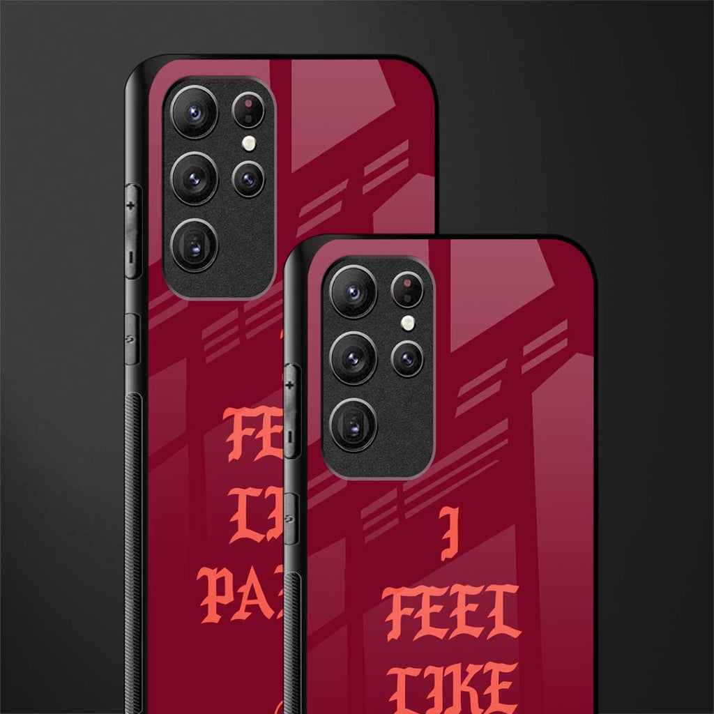 i feel like pablo glass case for samsung galaxy s21 ultra image-2