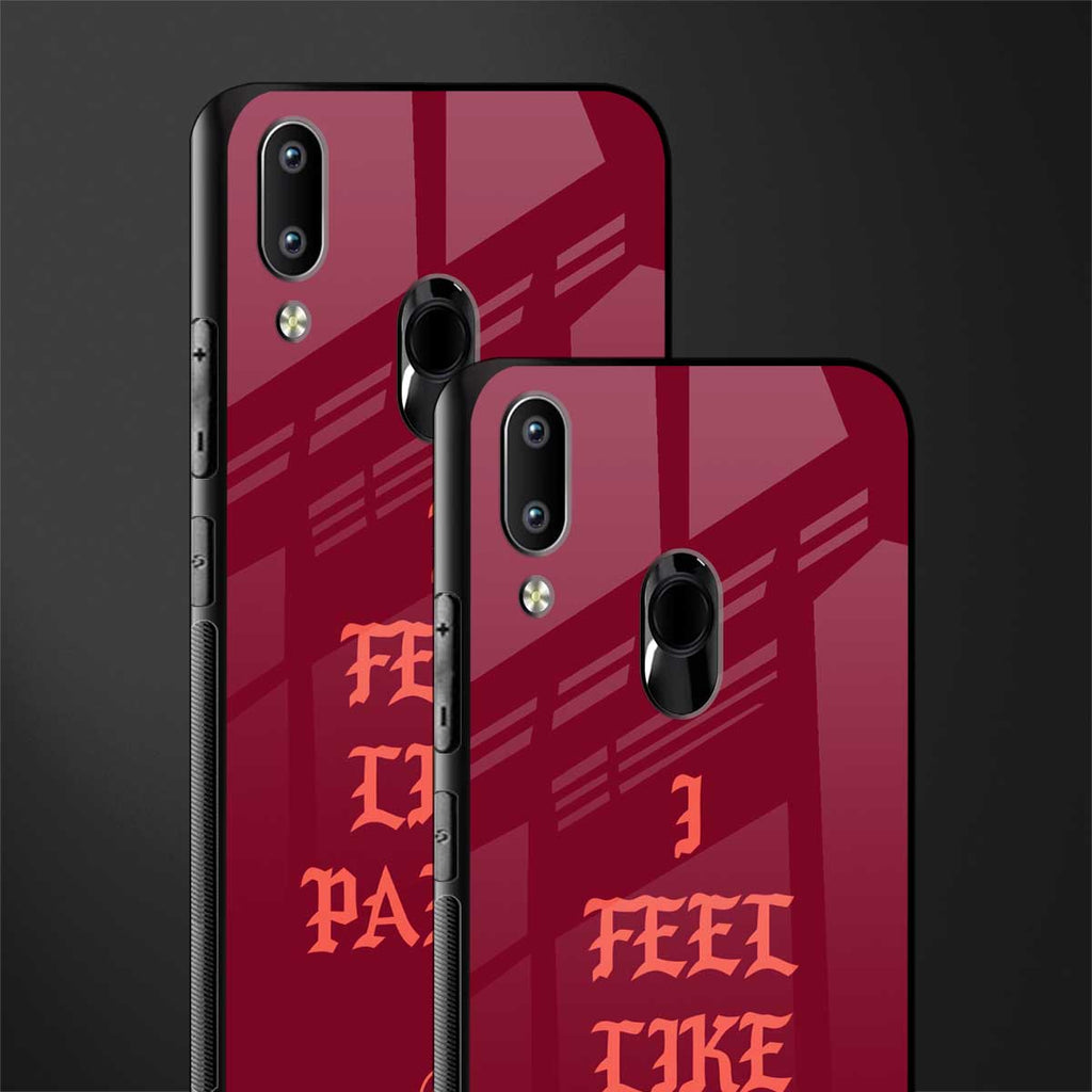 i feel like pablo glass case for vivo y95 image-2