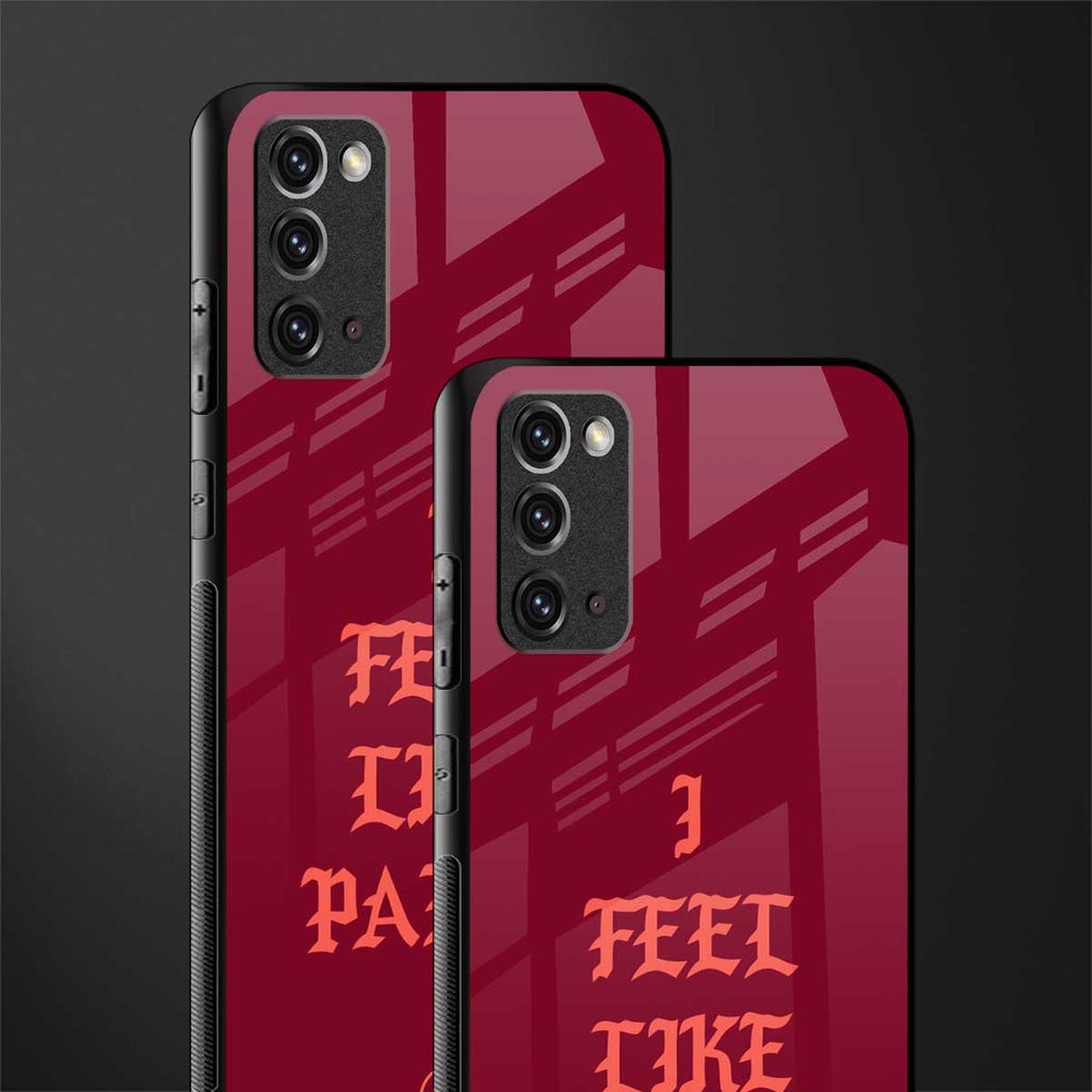 i feel like pablo glass case for samsung galaxy note 20 image-2