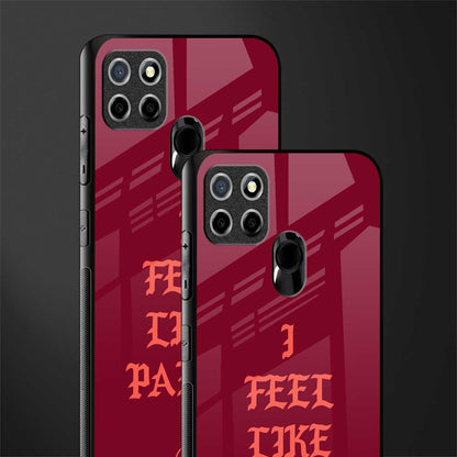 i feel like pablo glass case for realme narzo 30a image-2