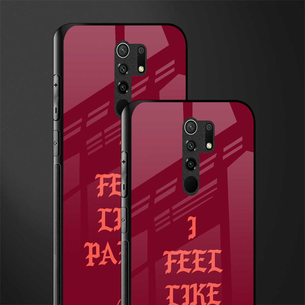 i feel like pablo glass case for redmi 9 prime image-2