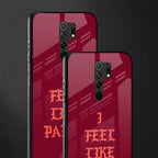 i feel like pablo glass case for redmi 9 prime image-2