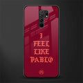 i feel like pablo glass case for redmi 9 prime image