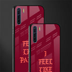 i feel like pablo glass case for oppo f15 image-2