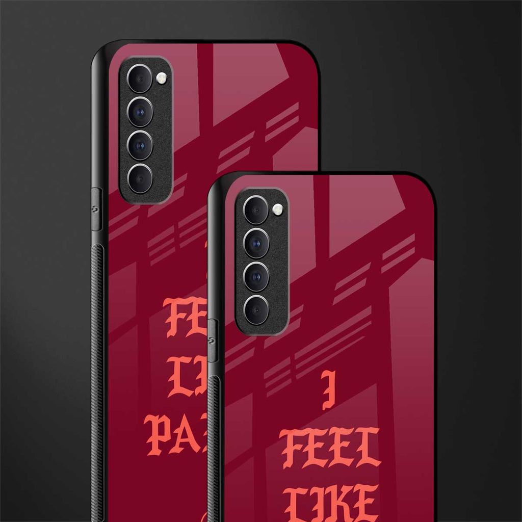 i feel like pablo glass case for oppo reno 4 pro image-2