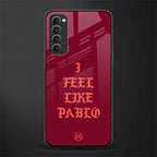 i feel like pablo glass case for oppo reno 4 pro image