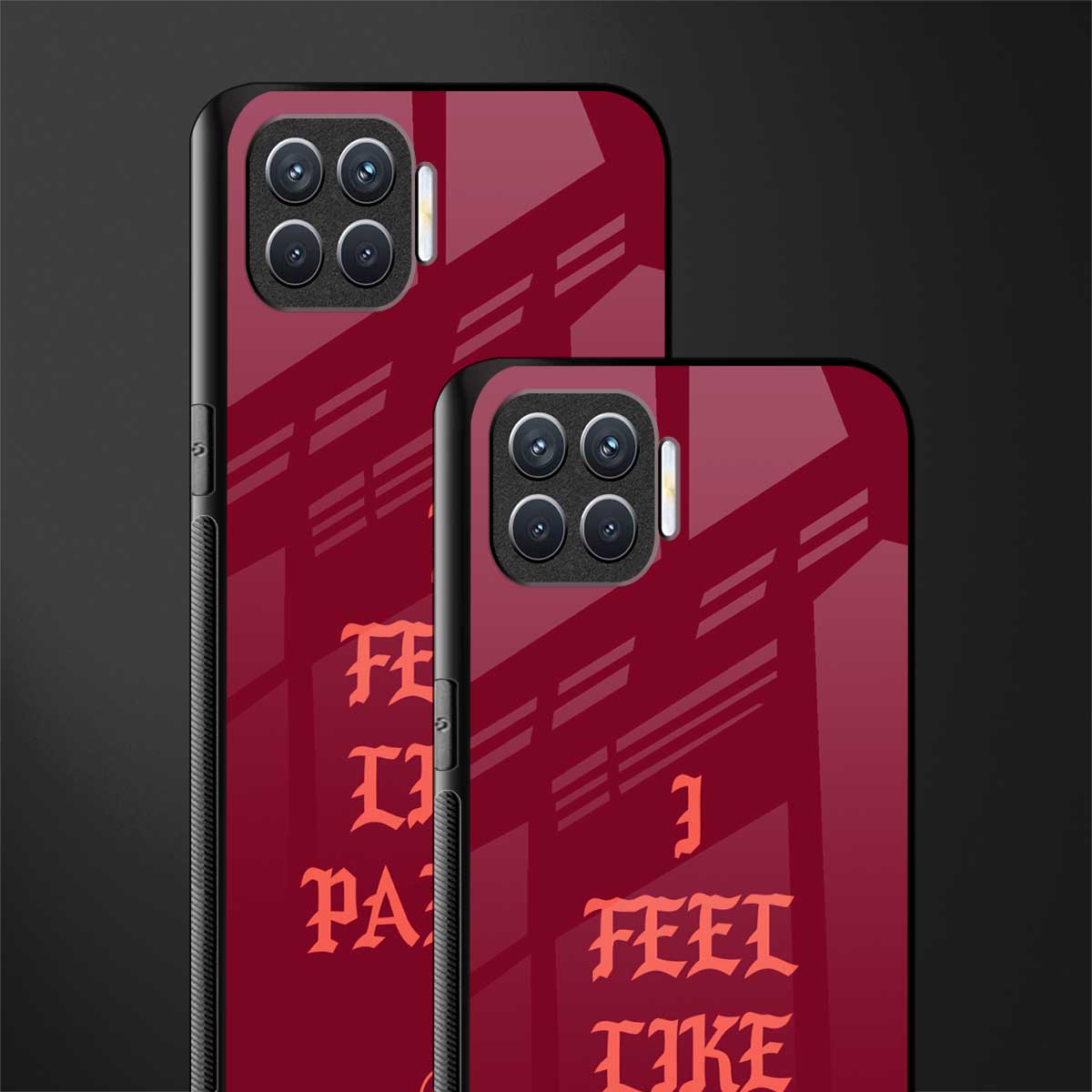 i feel like pablo glass case for oppo f17 image-2