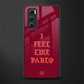 i feel like pablo glass case for vivo v20 se image