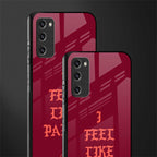 i feel like pablo glass case for samsung galaxy s20 fe image-2