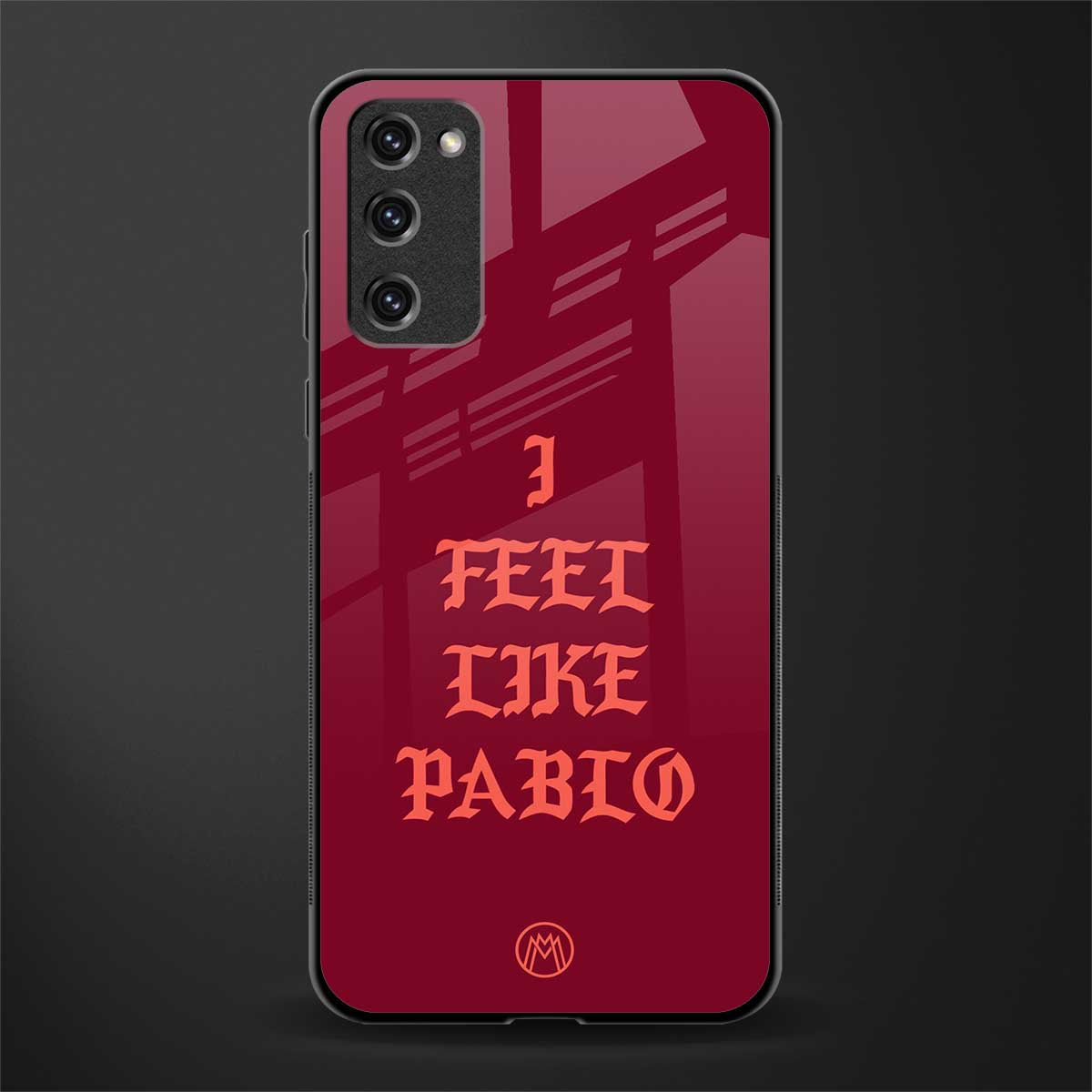i feel like pablo glass case for samsung galaxy s20 fe image