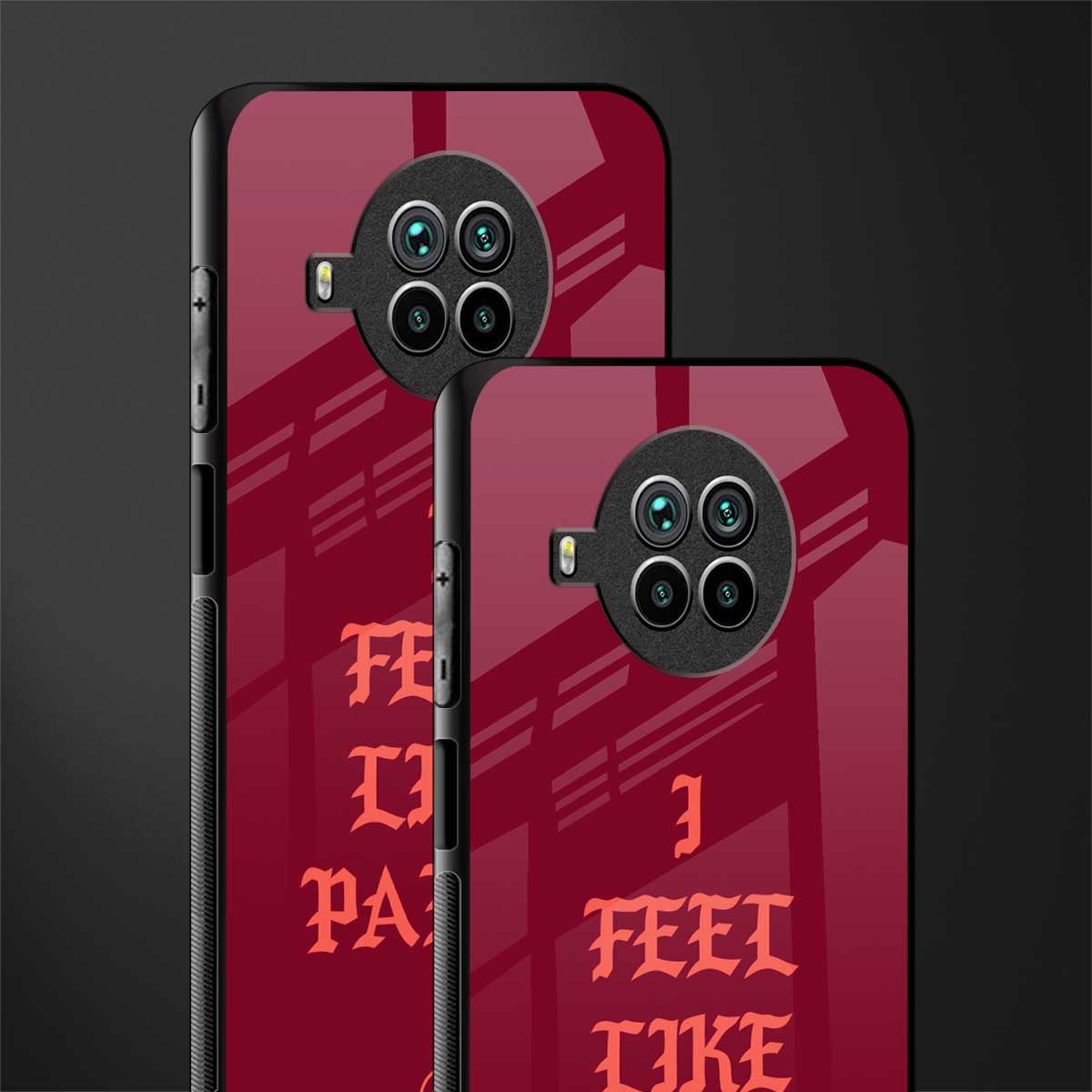 i feel like pablo glass case for mi 10i image-2