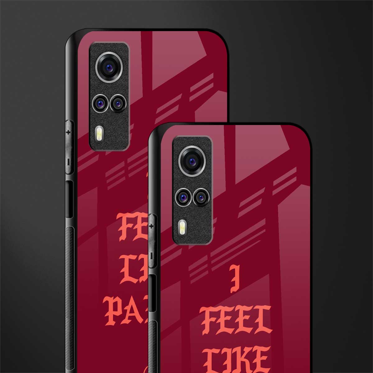 i feel like pablo glass case for vivo y51a image-2