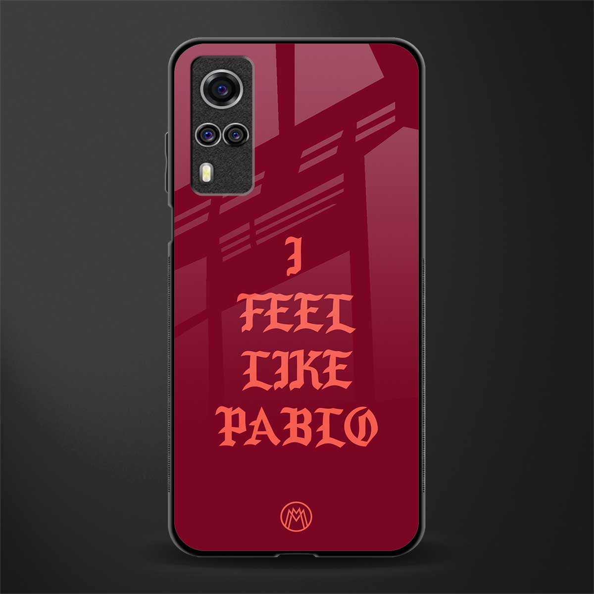 i feel like pablo glass case for vivo y53s image