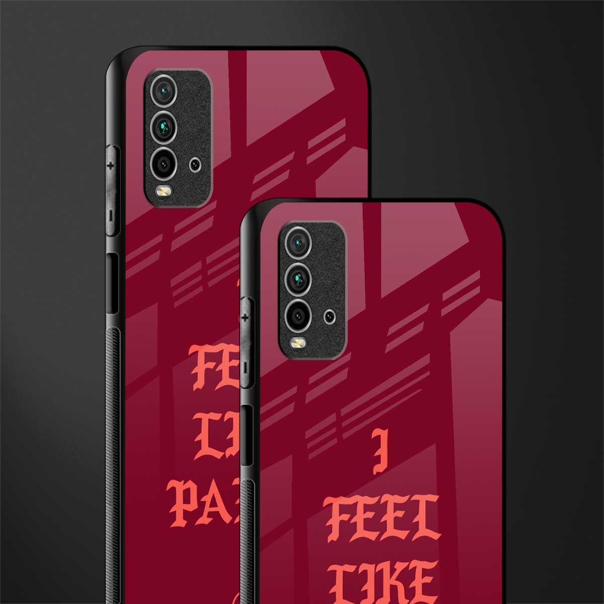 i feel like pablo glass case for redmi 9 power image-2