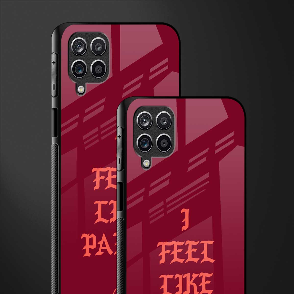 i feel like pablo glass case for samsung galaxy a12 image-2