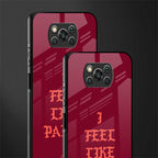 i feel like pablo glass case for poco x3 image-2