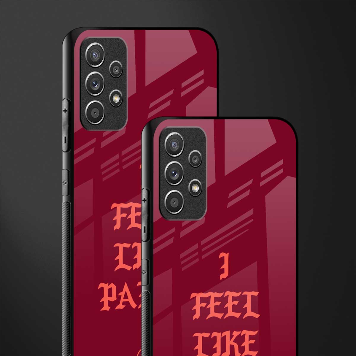 i feel like pablo glass case for samsung galaxy a52 image-2