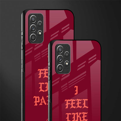 i feel like pablo glass case for samsung galaxy a32 4g image-2