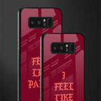 i feel like pablo glass case for samsung galaxy note 8 image-2