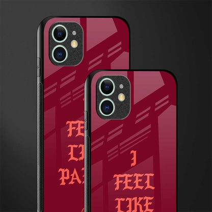 i feel like pablo glass case for iphone 12 mini image-2