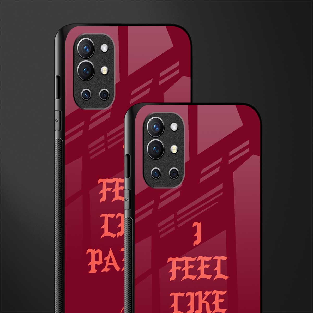 i feel like pablo glass case for oneplus 9r image-2
