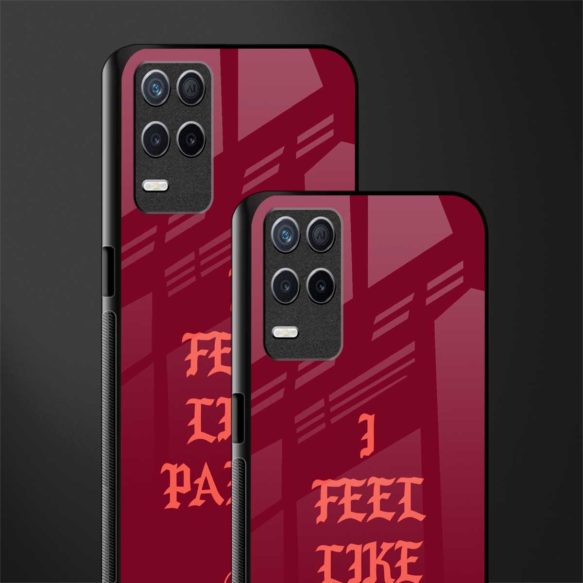 i feel like pablo glass case for realme 8 5g image-2