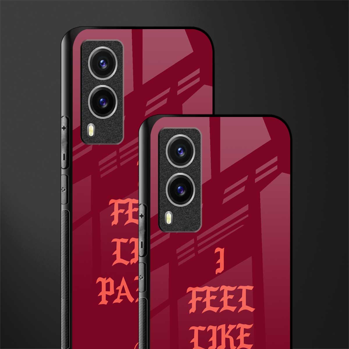 i feel like pablo glass case for vivo v21e 5g image-2