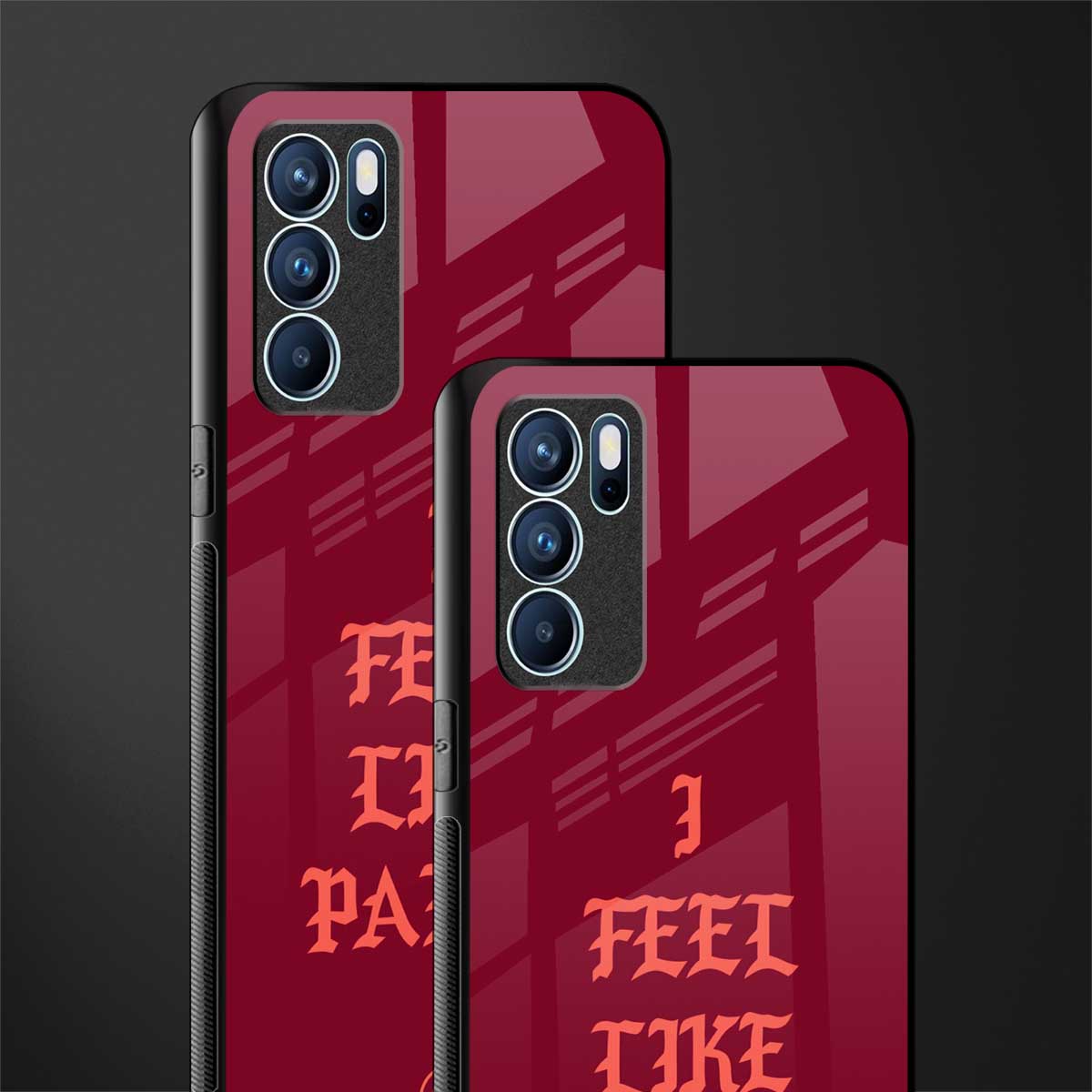 i feel like pablo glass case for oppo reno6 5g image-2