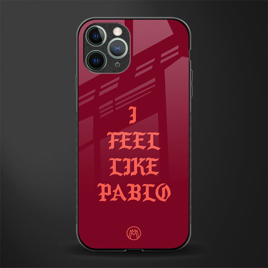 i feel like pablo glass case for iphone 11 pro image